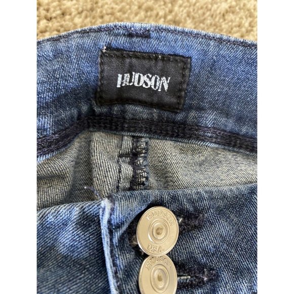 Women’s Hudson Jeans Collin Flap Skinny Ankle Jeans Size 27 *FLAW* - Picture 2 of 8